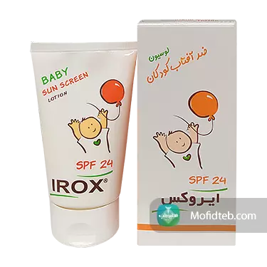 لوسیون ضد آفتاب SPF24 کودکان ایروکس